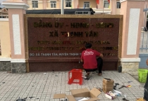 THI CÔNG CHỮ NỔI - ỦY BAN XÃ