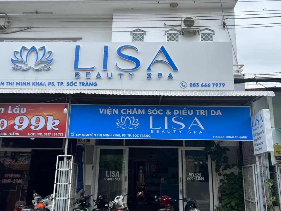 Biển hiệu quảng cáo Nail Lisa - Quảng cáo Kha Trương