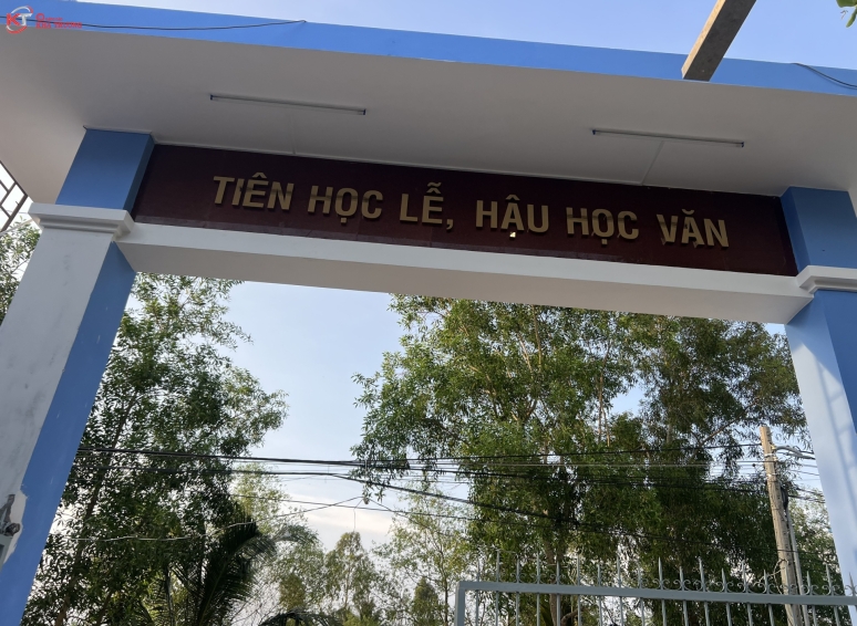 Chữ nổi inox - Tiên Học Lễ, Hậu Học Văn