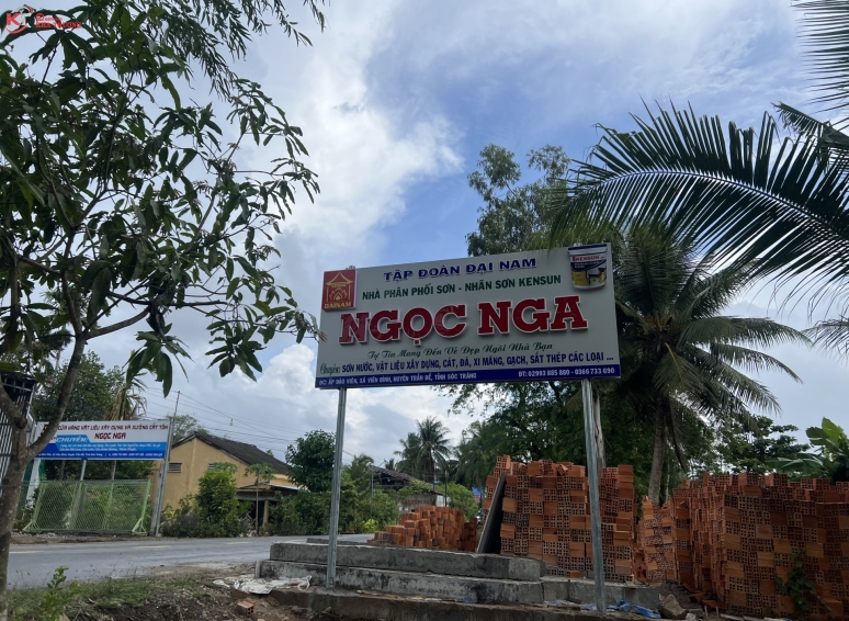 Biển hiệu Alu chữ nổi - Ngọc Nga