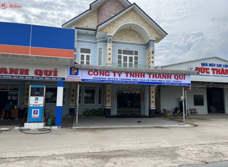 Bảng hiệu bạt in UV - Cty Thanh Quí
