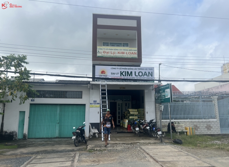 Bảng hiệu bạt in UV - Đại lý Kim Loan