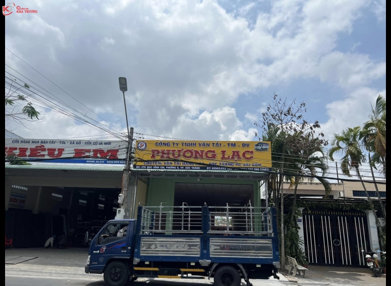 Biển hiệu quảng cáo cho công ty vận tải Phương Lạc