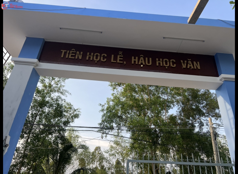 Chữ nổi inox - Tiên Học Lễ, Hậu Học Văn