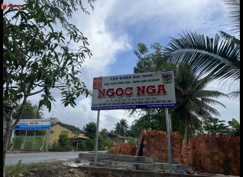 Biển hiệu Alu chữ nổi - Ngọc Nga