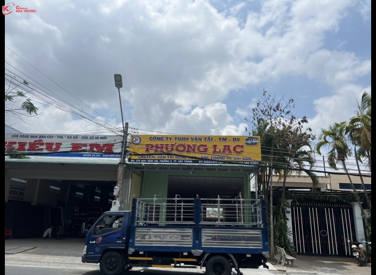 Biển hiệu Alu chữ nổi - Cty Phương Lạc
