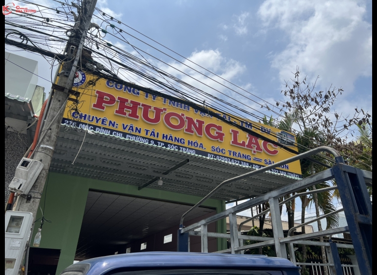 Biển hiệu Alu chữ nổi - Cty Phương Lạc