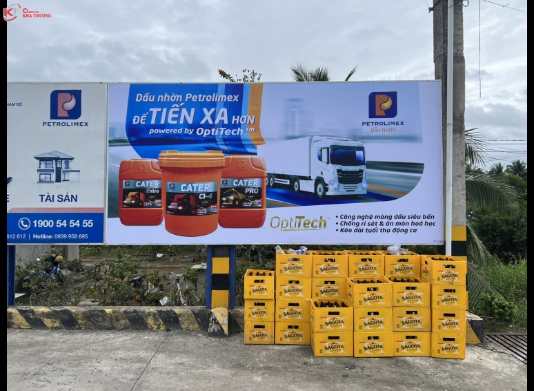 Bảng hiệu bạt in UV - Tiến Xa