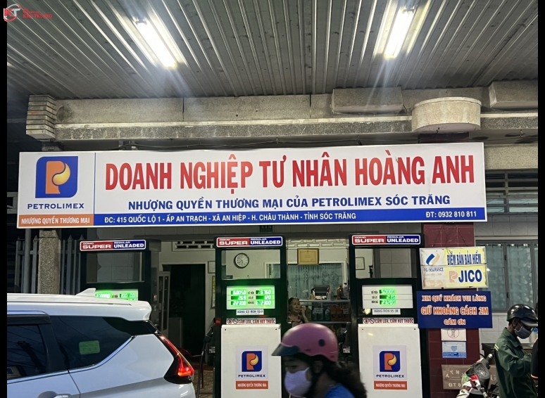 Bảng hiệu bạt in UV - DNTN Hoàng Anh