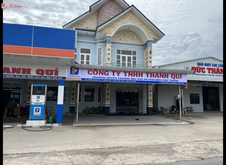 Bảng hiệu bạt in UV - Cty Thanh Quí