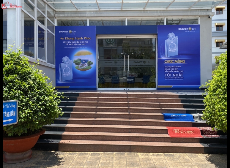 Bảng hiệu bạt in UV - Bảo Việt Life