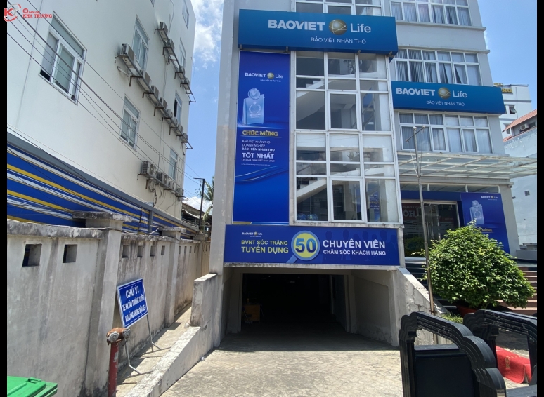 Bảng hiệu bạt in UV - Bảo Việt Life