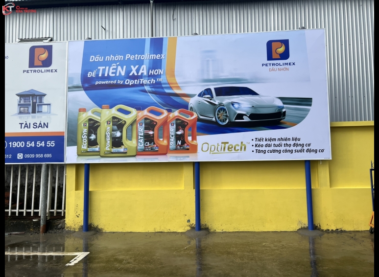 Bảng hiệu bạt in UV - Tiến Xa