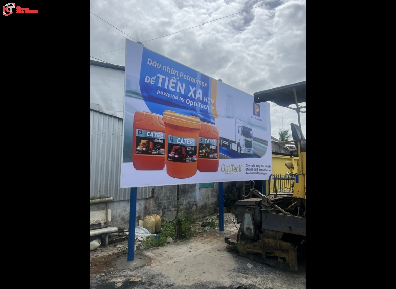 Bảng hiệu bạt in UV - Tiến Xa