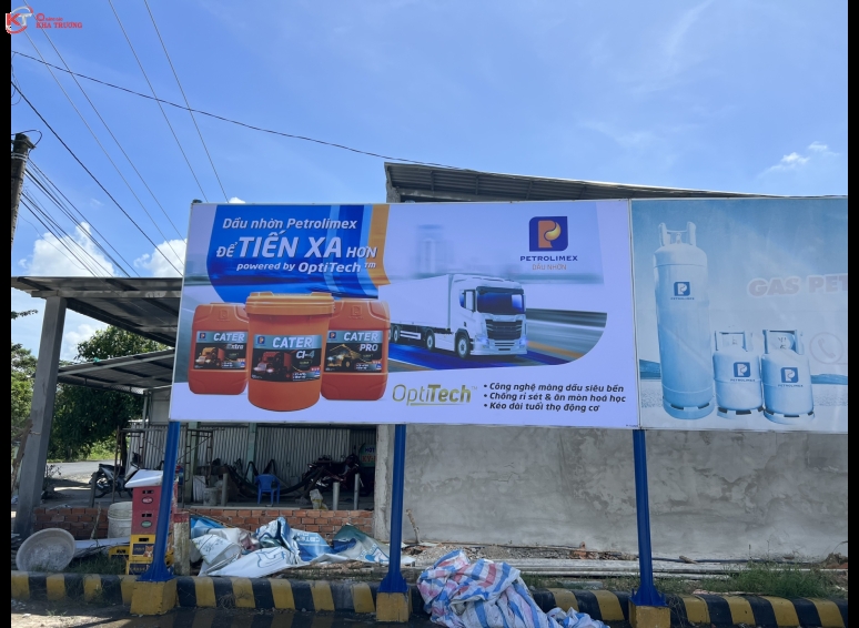 Bảng hiệu bạt in UV - Tiến Xa